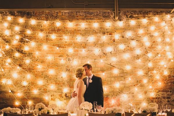 Backdrop for the bridal table at your reception!