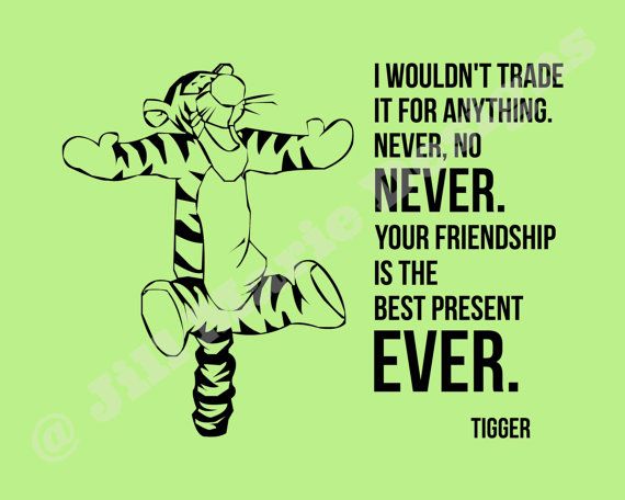Tigger Winnie the Pooh Quote Printable with by jillmarie7276, $4.99