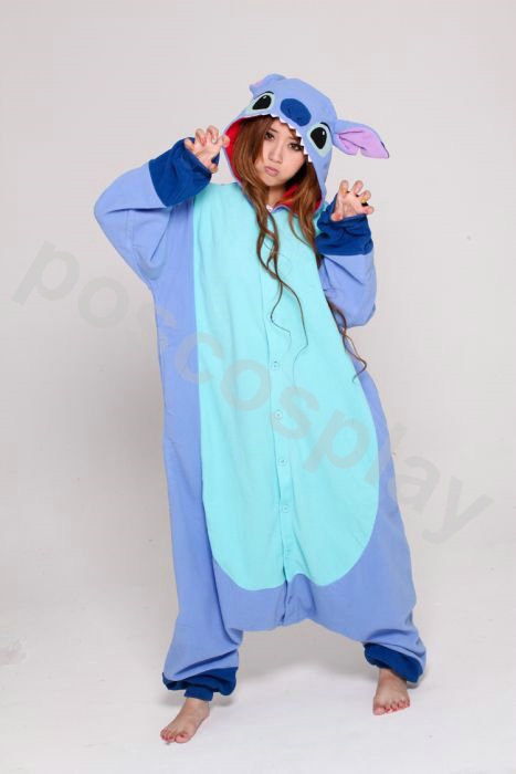 KIGURUMI Animal Pajamas Pyjamas Costume Onesie Adult / Kid SLOTH-stitch. $49.99, via Etsy.