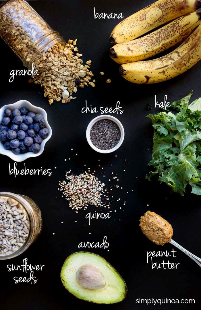 How to make the ULTIMATE green smoothie bowl! Ingredients that will supercharge your day, fuel you up and give you long-lasting ENERGY!