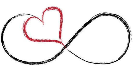 ♥ infinity tattoo | cute-tattoo I'd like on the side of my ring finger.