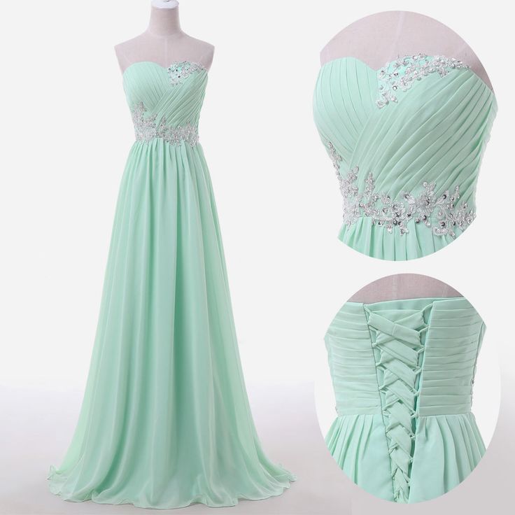 2015 Plus Size Long Dress BEADED Prom Evening Gown Ball Party Bridesmaid Formal #GraceKarin #BallGown #Cocktail