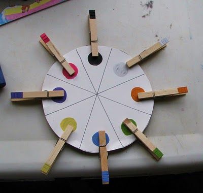 PRESCHOOL, fine motor color matching. Bet it'd work with upper and lower case letter matching too. - I could make this