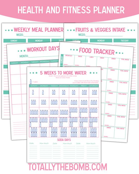 health and fitness track