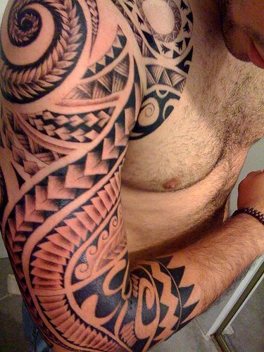Polynesian tattoo