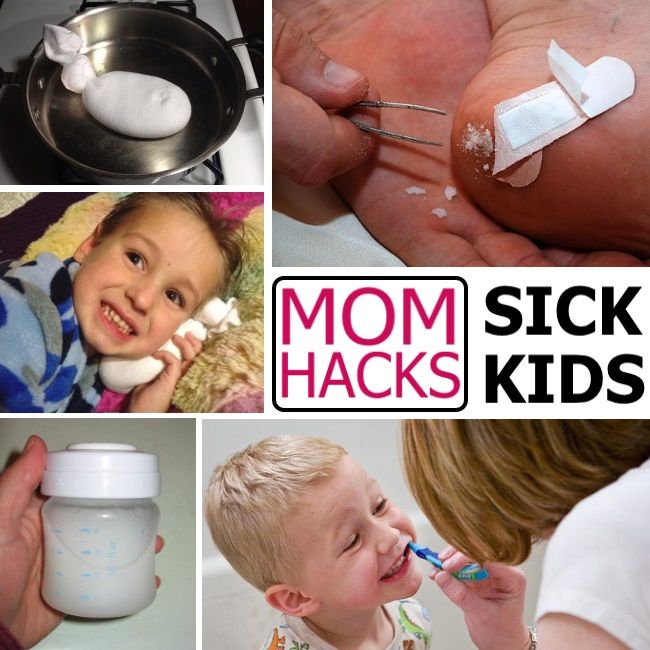 Help your sick kids feel better with these health hacks for moms.