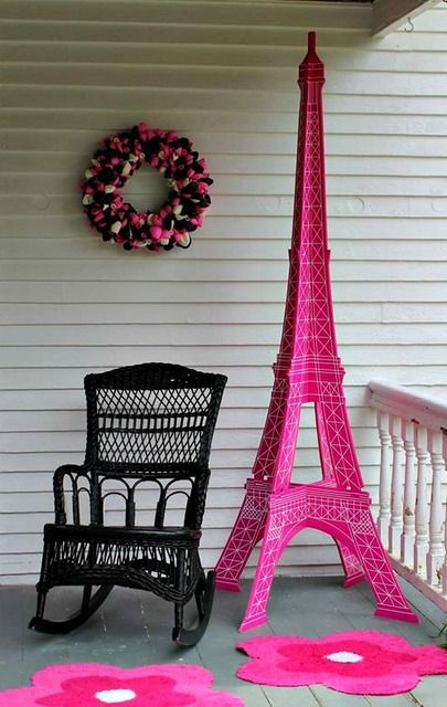 Pink Eiffel Tower