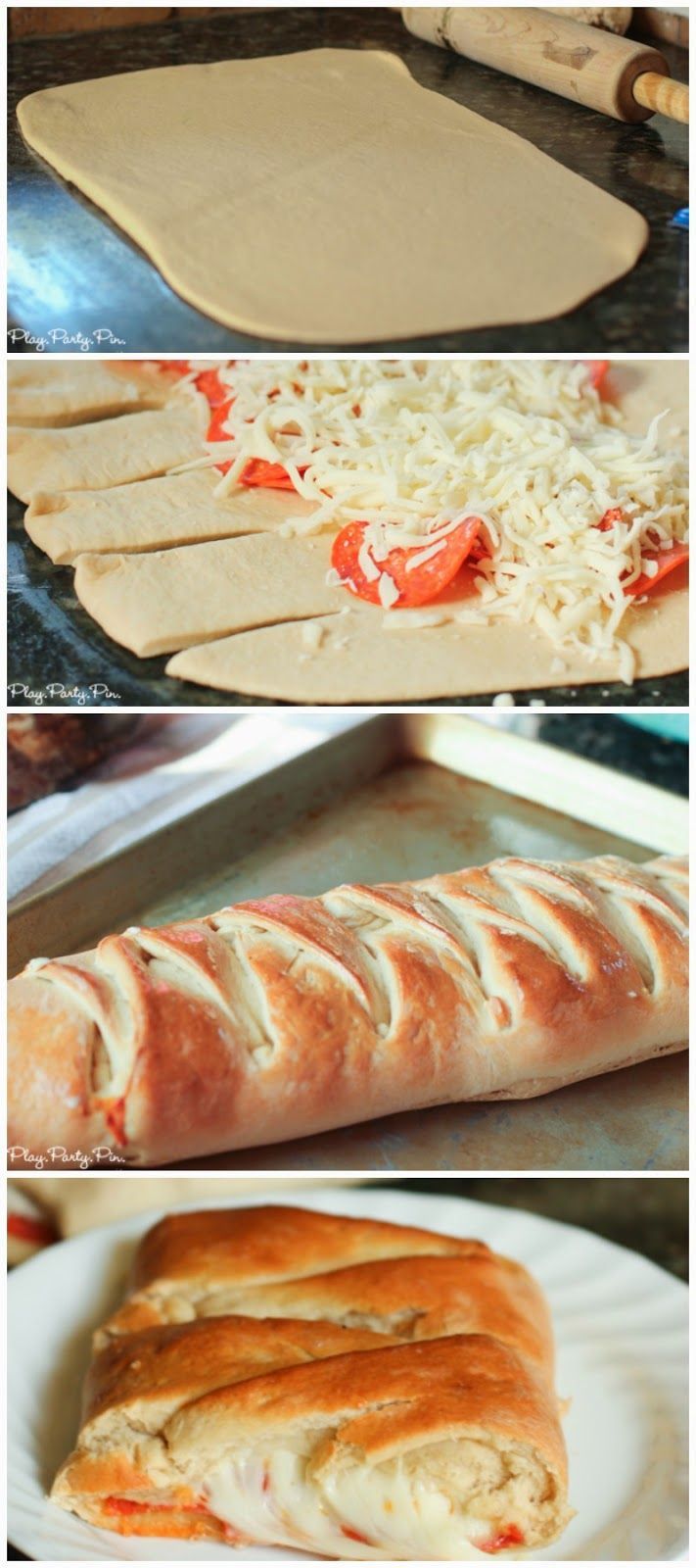 Pizza loaf recipe, perfect with pizza or sandwich toppings