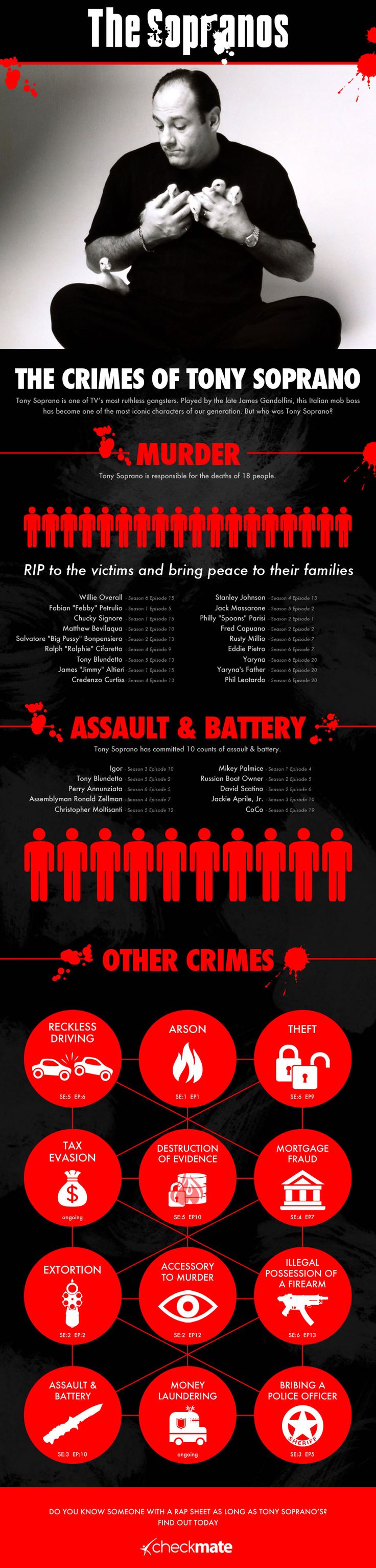 The Crimes Of Tony Soprano