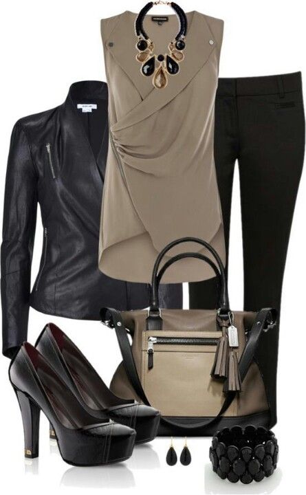 Perfect work outfit for fall.