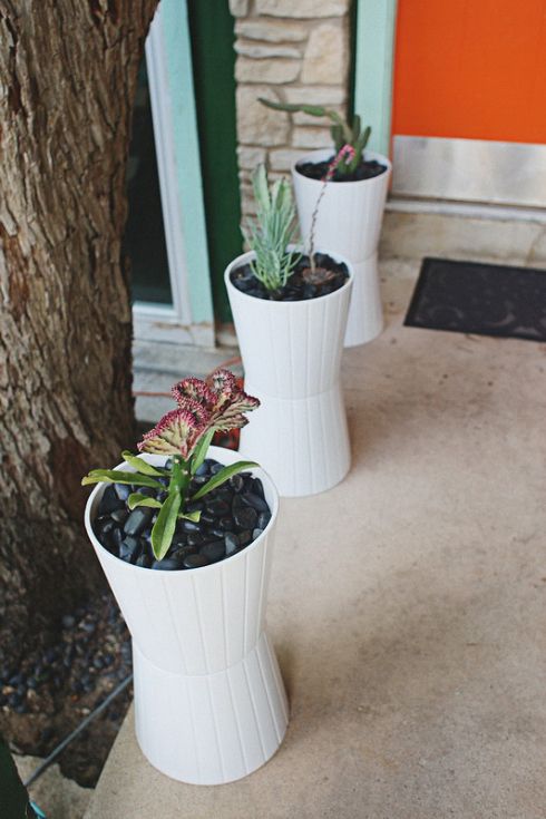 Top 10 IKEA Hacks • Ideas & Tutorials! Including these mid-century looking planters from brady bunch remodel.