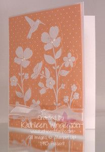 Wildflower Meadow stamp set and embossing folder | Kathleen Stamps