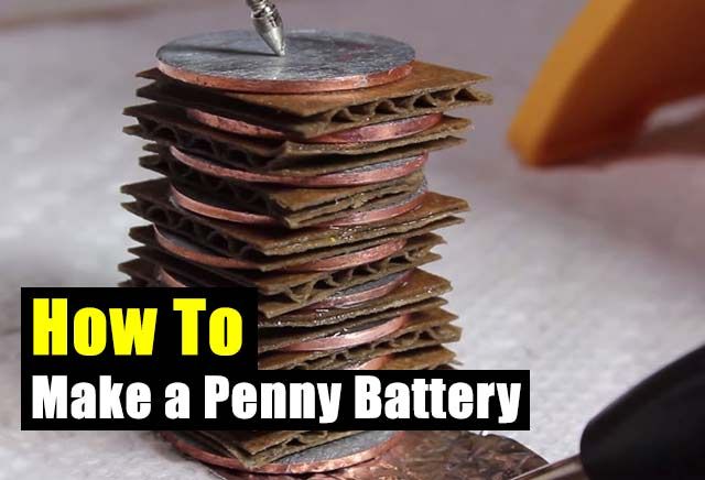 How To Make a Penny Battery. This may make a cool project for our older boy for science class