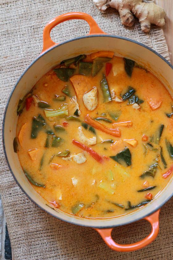 Thai Red Curry Chicken