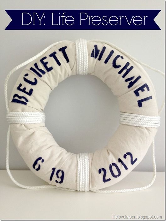 16 DIY Nautical Home Decor {The Weekly Round Up} | Titicrafty by Camila