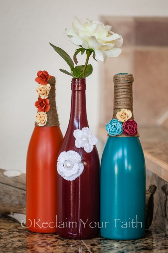 Wine Bottles Decor