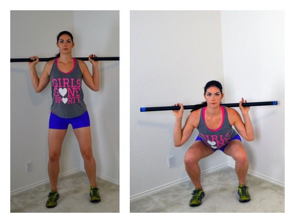 10 Weighted Body Bar Exercises You Can Do at Home