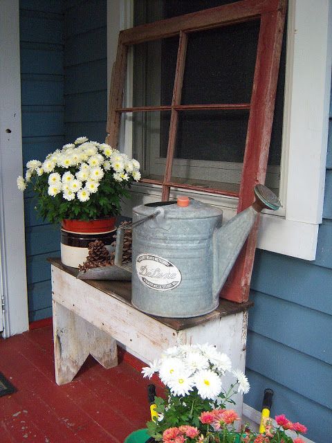 DIY Old Window Porch Project