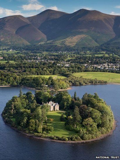 You can rent Derwent Island House from the National Trust!