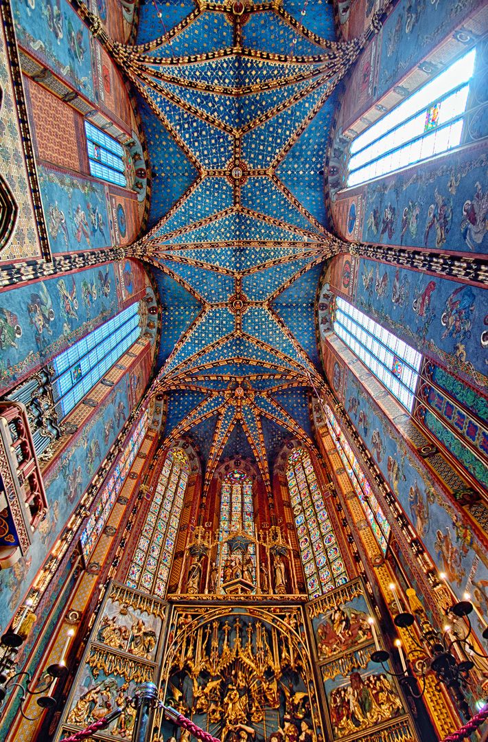 St Mary's Basilica, Krakow, Poland