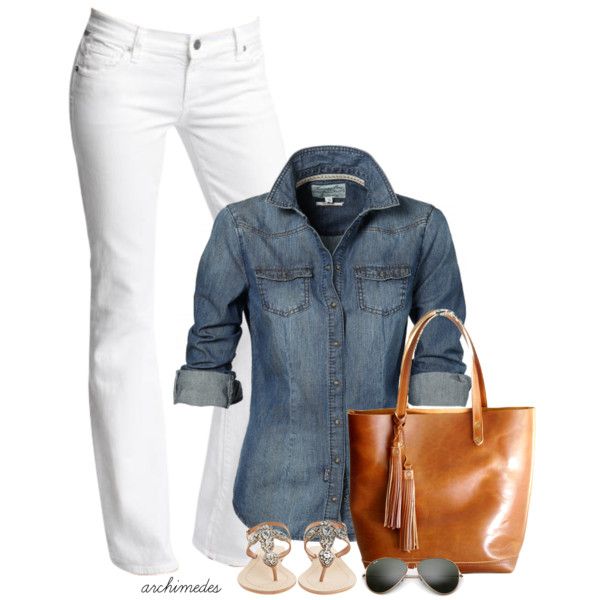 Casual Summer by archimedes16 on Polyvore featuring Citizens of Humanity, Antik Batik and Ray-Ban