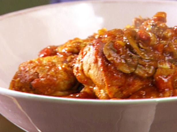 Anne Burrell recipes | Chicken Cacciatore Recipe