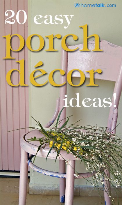 20 {Easy} Porch Decor Ideas!