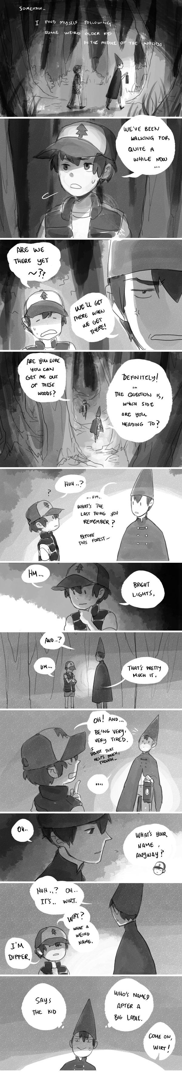 Over the Garden Wall Au - Garden Falls Chapter 2 宇宙艦隊RAMBO