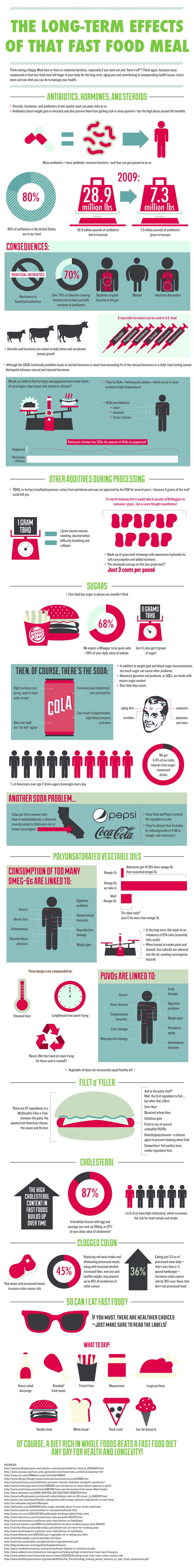 Fast Food Infographic