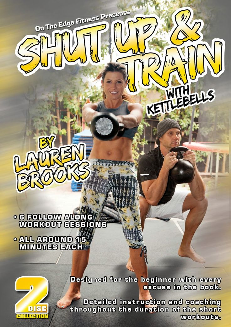 Lauren's Blog: Shut Up & Train with Kettlebells DVD by Lauren Bro...