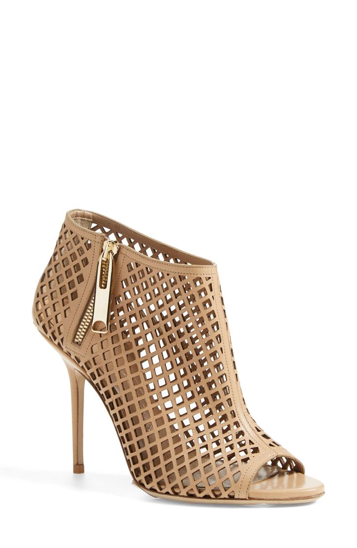 Head over heels for these Burberry cutout booties!