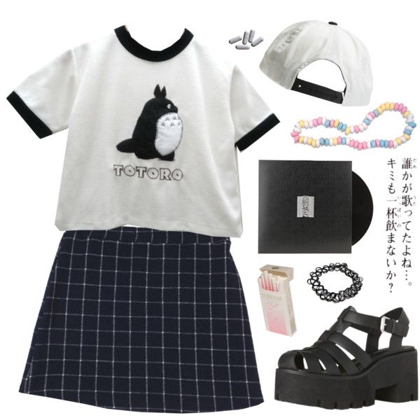 "totoro" by grimess on Polyvore