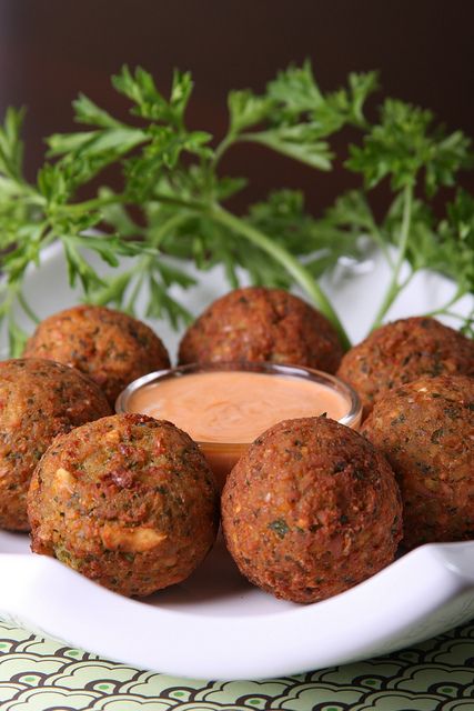 Vegan Spicy Fava Bean Falafel