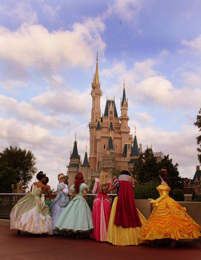 Work at Disney World and be a Disney Princess :) This pin leads to pictures of people living me dream haha