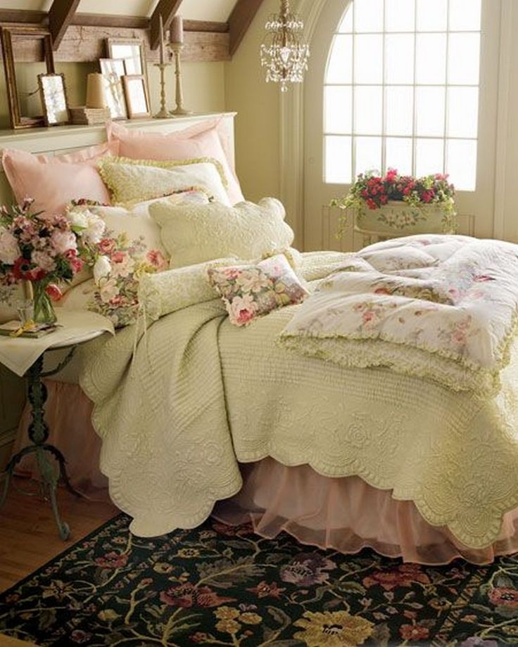 Bedroom, French Country Bedroom Decor Photos: French Country Bedding Sets for Classic Elegance Design Style