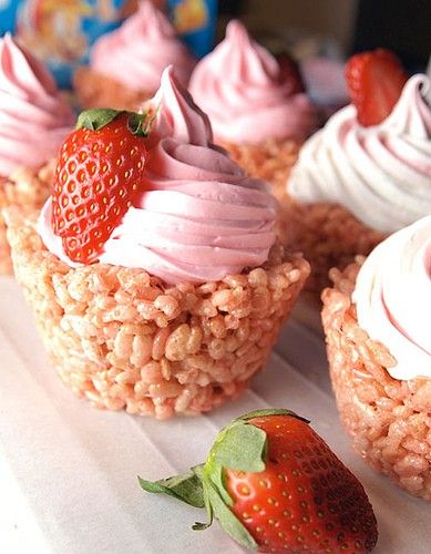 Rice Krispies Cupcakes