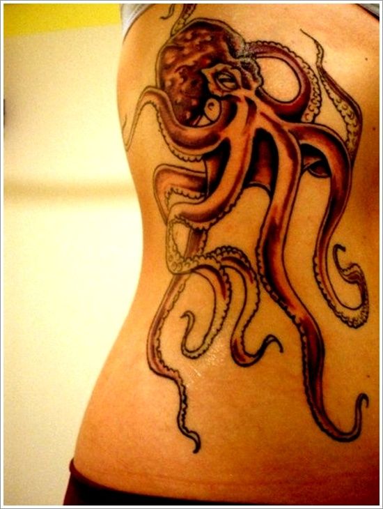 32 Cool Octopus Tattoo Design: Octopus Tattoo Ideas For Women ~ Tattoo Design Inspiration