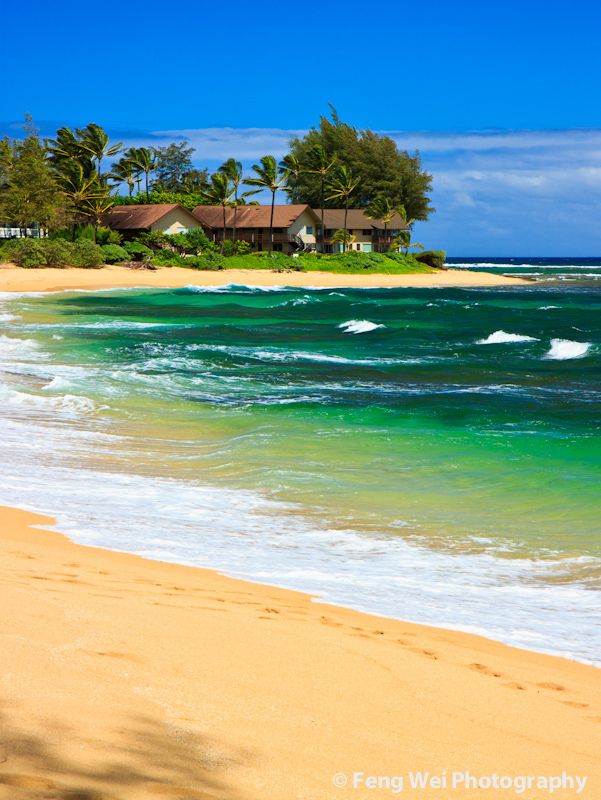 Tropical paradise, Wainiha Beach, Kauai, Hawaii