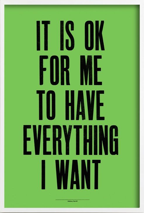 The scarcity model for living is a lie.live in the abundance model of life! Take as many cookies as you like- bake more to share with the world! You can be good at many things! You can have it all! You can be who you want to be! Manifest your dreams! Envi