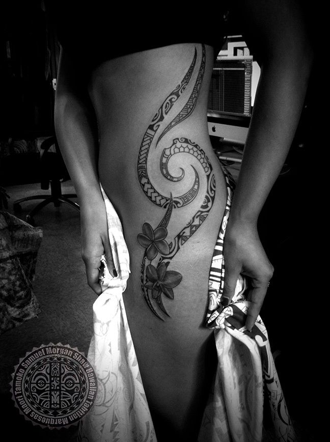 Womens’ Polynesian Tattoos | The Tattoo Work of Samuel Morgan Shaw