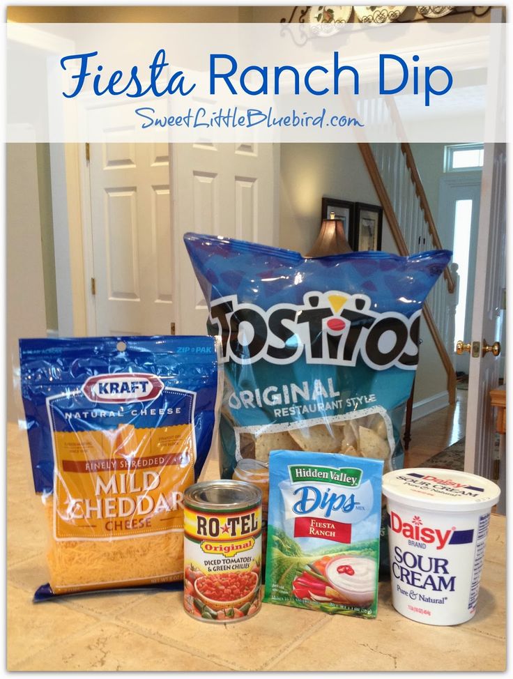 Sweet Little Bluebird: Fiesta Ranch Dip