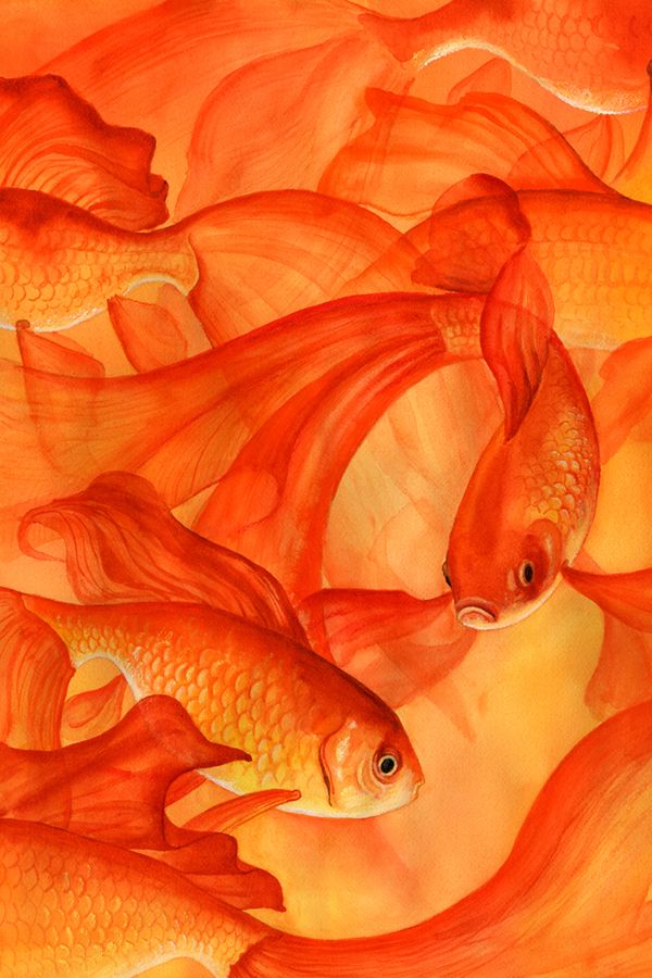 Dana Martin Goldrush watercolor & watercolor pencil