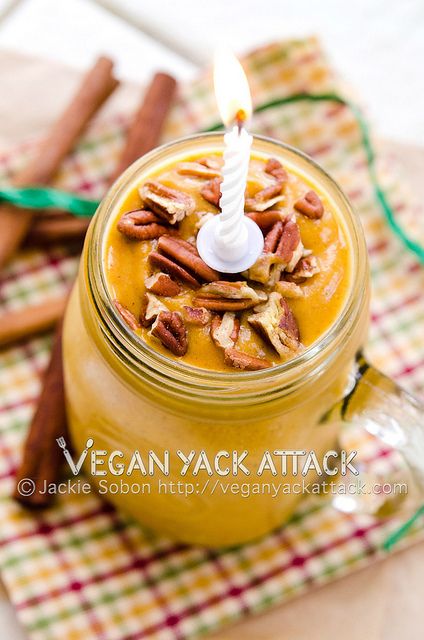 Pumpkin Pie Smoothie #vegan