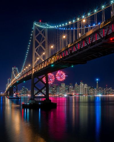 Bay Bridge - San Francisco, California www.stopsleepgo.c...