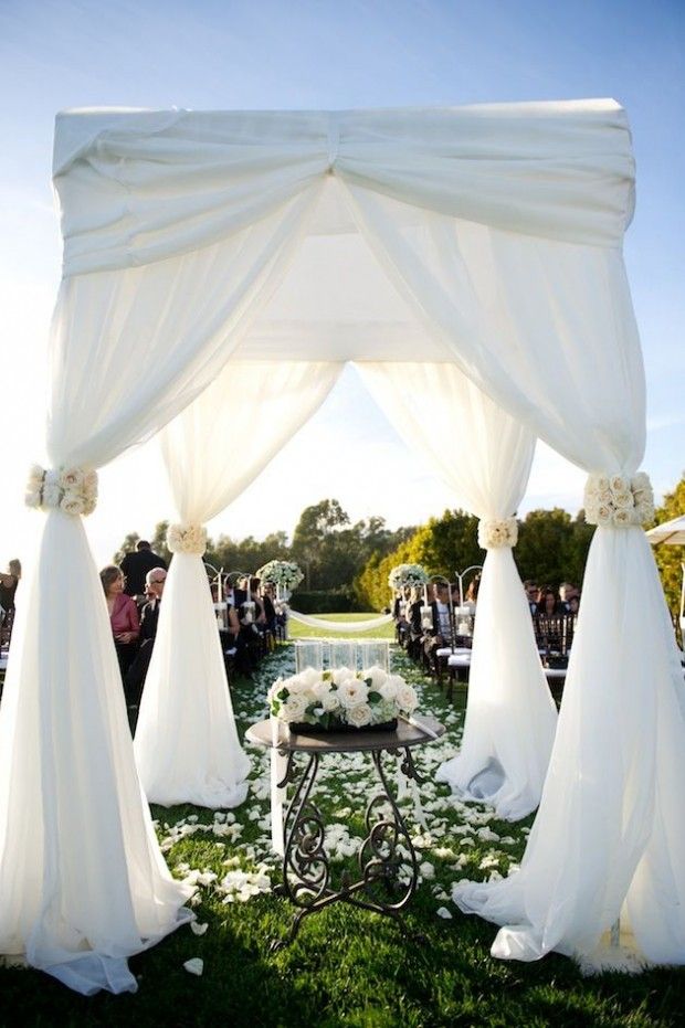 this would be great for outside 24 Amazing Wedding Decor Ideas