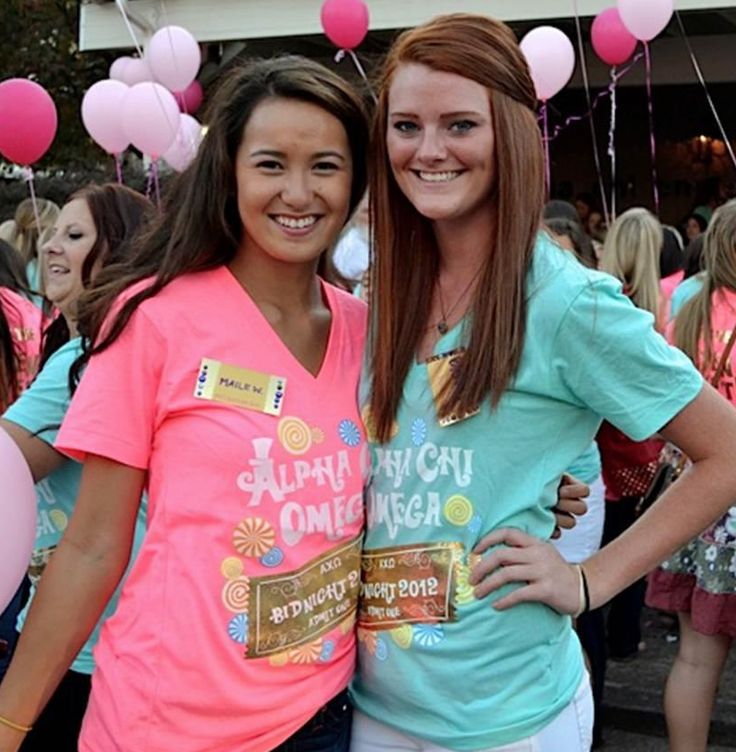 Willy Wonka Bid day shirts, so cute!