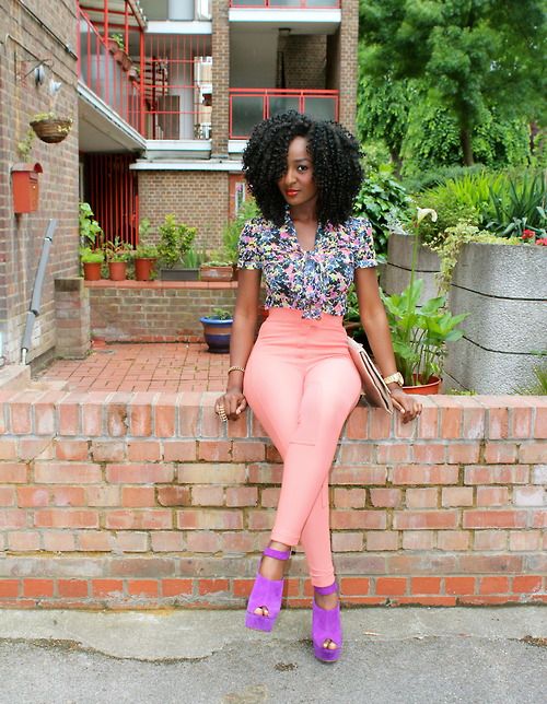 Natural hair - style and curls