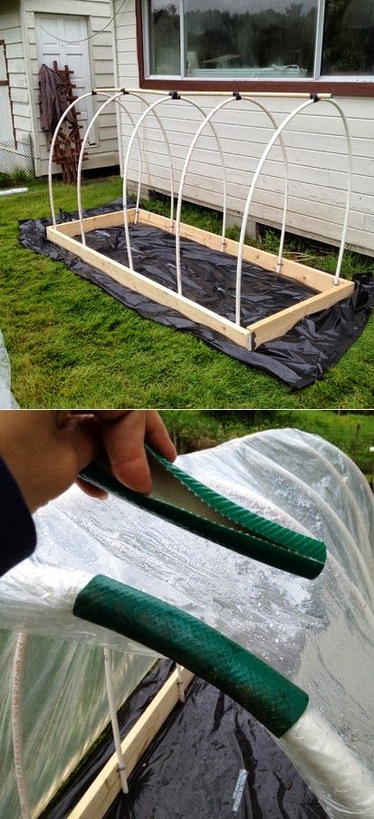 How to Make a Raised Garden Bed Cover Project – Hoop House - The Homestead Survival - Homesteading Gardening