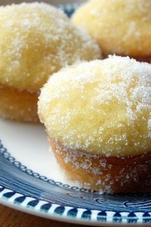 Lemon Yogurt Sugar Mini Muffins