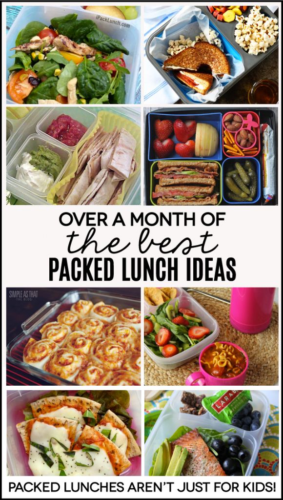 Over a month's worth of packed lunch ideas - perfect for work! Because lunches aren't just for kids. | Thirty Handmade Days